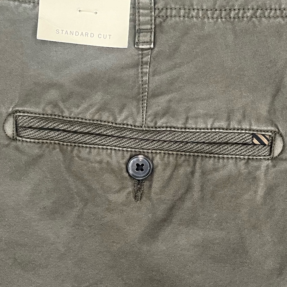 Billy Reid chino pant Men's Olive Green Pants Sz40 - Picture 6 of 9